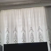 پرده همراه با افتابگیر