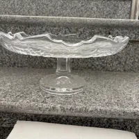 شیرینی خوری پایه دار کریستال