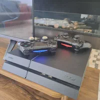 ps4 fat ( کپی خور ۱ ترابایت ۲دسته)