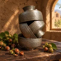 ظروف مسی قدیمی
