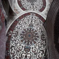 فرش اولیا مجلسی بیضی آشپزخانه ۷۰۰شانه ۱×۱/۵سلیز