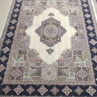 سه تخته فرش ۹متری یلدای کویر کاشان طرح جوشقان