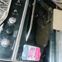 اجاق گاز پنج شعله طرح فر در حد