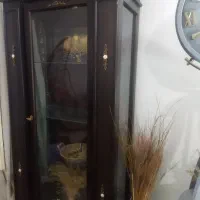 بوفه ویترین چوبی بزرگ