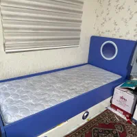 سرویس  خواب  نوجوانی یک نفره با میز بغل