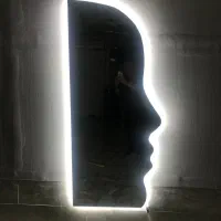 آینه قدی دفرمه دکوررضا