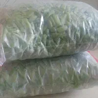 لوبیا سبز خرد شده