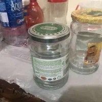 ظروف شیشه ای درب دار