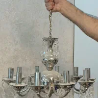 لوستر استیل ۱۰ شاخه