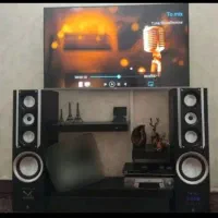 اسپیکر دوقوی بزرگ لمسی برند الگانس در حدآکبند