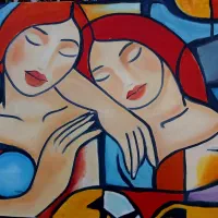 تابلوی نقاشی رنگ روغن