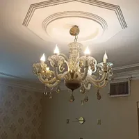 لوستر کریستال ۸شاخه|لوستر و چراغ آویز|تهران, زنجان|دیوار