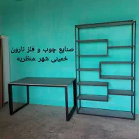 تجهیزات اداری قفسه فلز و چوب شلف میز (کد۲۰۵)