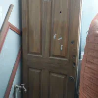 درب تمام چوبی اپارتمانی