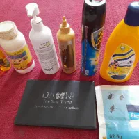 ۱عدد شامپو +۲ عدد دارو سوسک +سایه+کراتین مو