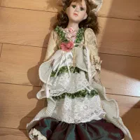 عروسک سرامیکی روسی