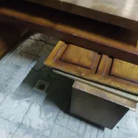 میز دفتر کامل کمد صندل