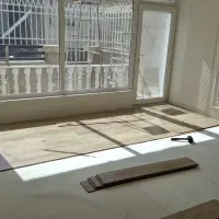 نصب کفپوش پارکت چمن مصنوعی قرنیز ابزار..