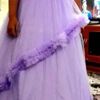 دو لباس مجلسی دخترانه برای سن ۹ ساله.