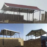 سقف سبک آلاچیق پارکینگ