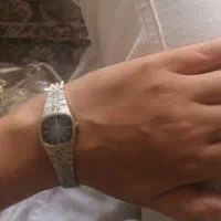 ساعت زنانه Seiko ابکاری طلا سفید ژاپن اصل کلکسیونی