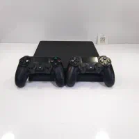 کنسول ps4 کپی خور بازی دار یک ترا دو دسته تمیز