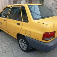 تاکسی تهران پراید87 بی رنگ