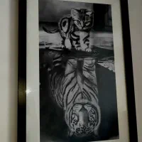 سفارش سیاه قلم  و رنگ روغن