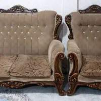 مبل ۷ نفره چوب اصل