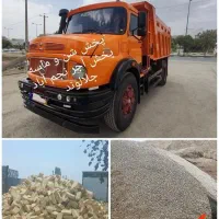انواع شن ماسه خاک قلوه سنگ درجه ۱ مستقیم از معدن