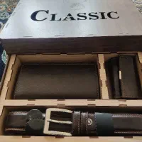 ست کیف و کمربند(چرم اصل)