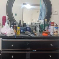 دراور چوبی با آینه