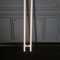 یراق آلات شیشه سکوریت دستگیره قفل دار استیل