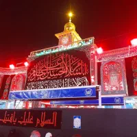 زیارت کربلا درشب جمعه۱۱میلیون  حسینیه بااتوبوس