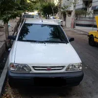 پراید سفید مدل ۱۳۸۶ دوگانه کارخانه آماده استفاده