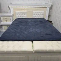 تخت خواب دونفره ترک در حد نو