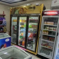 فروش یخچال سه درب و قفسه مغازه