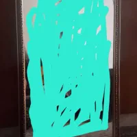 اینه بزرگ با قاب