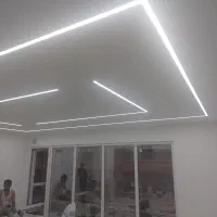 لاین نوری  لاینر نور خطی هالوژن شلنگی اتصالی لوستر