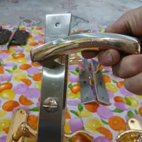 دستگیره درب چوبی جفت قفل