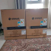 دو عدد ماشین لباسشویی اسنوا آکبند نو