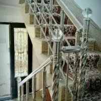 حفاظ پله استخری نرده استاتیک حفاظ استیل۱۰ضمانت