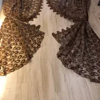 دو مدل پرده تور و حریر