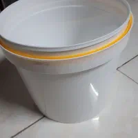 سطل سفید ۹کیلویی درجه یک