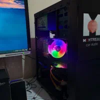 کیس گیمینگ اقتصادی میان رده با rx580