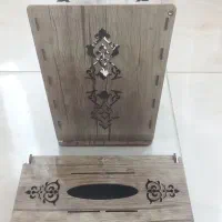ست سطل و دستمال کاغذی نو