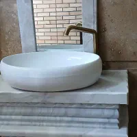 روشویی سنگ مرمر