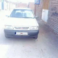 ماشین پراید ۸۳ سفید روغنی فول انژکتور کامل