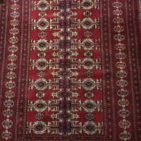 قالیچه ترکمن چله ابریشم