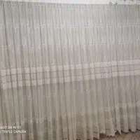 4 متر و 30 سانت پرده و آستری پرده دوخته شده
